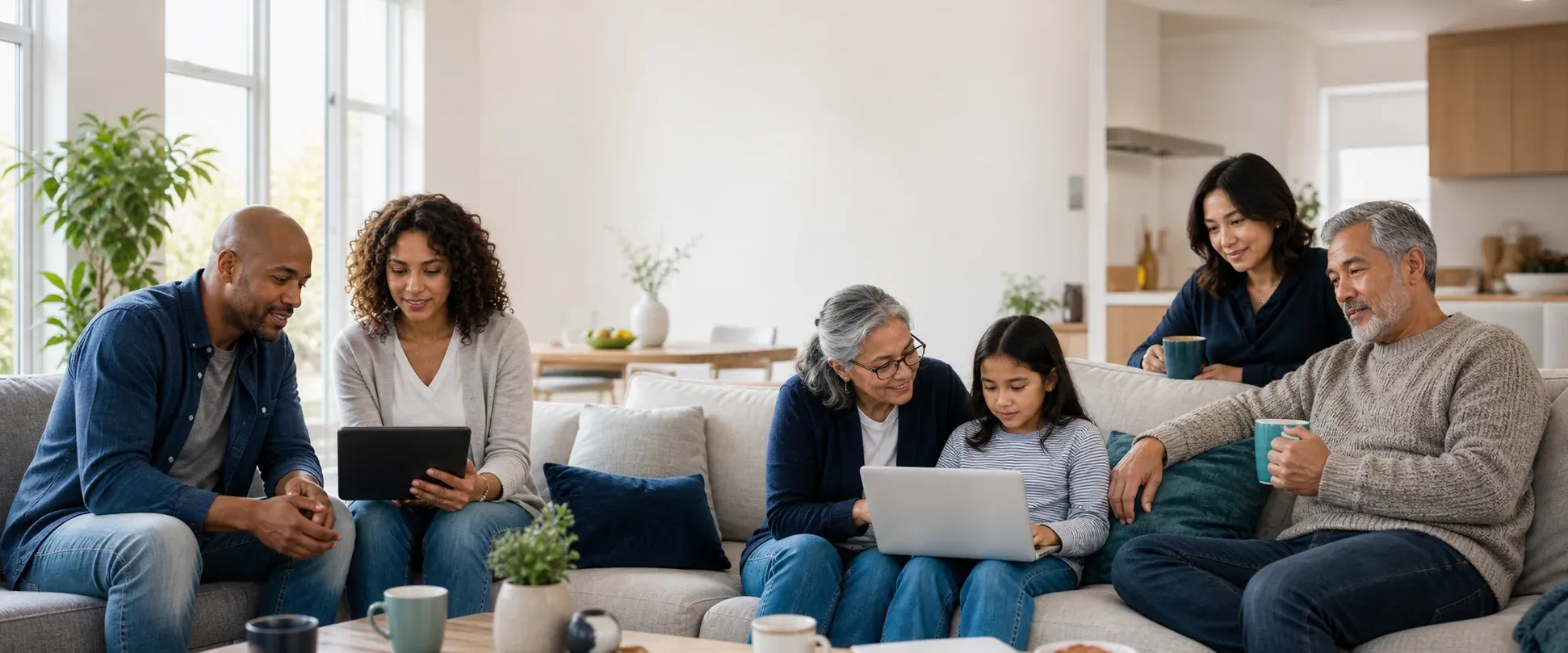 Connected generations at home